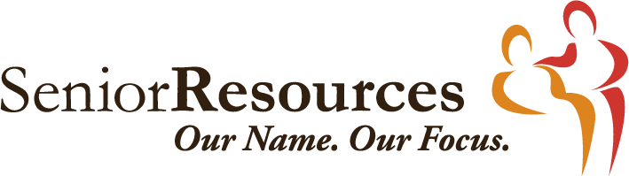 Seniors Resources Logo: Senior Resources, Our Name. Our Focus.