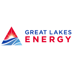 Great Lakes Energy Logo with a pyramid.