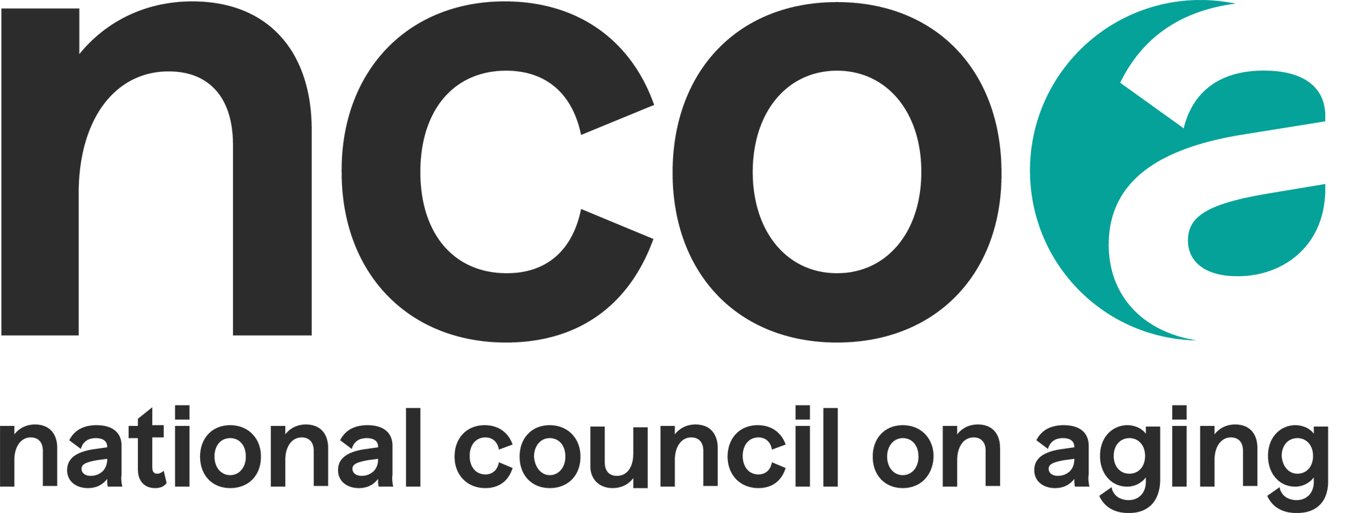 National Council on Aging logo, N.C.O.A.